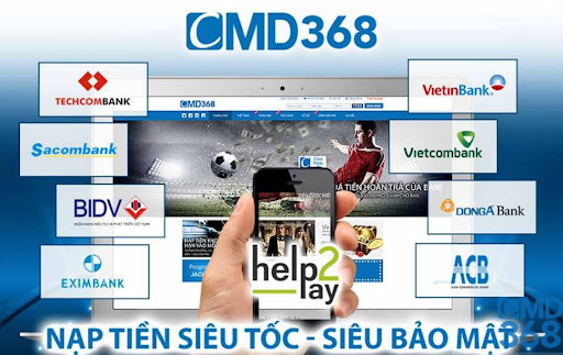 Nạp tiền CMD368 bằng tài khoản ngân hàng